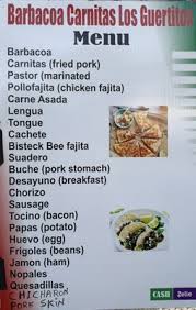 Barbacoa Carnitas Y Tacos Los Gueritos